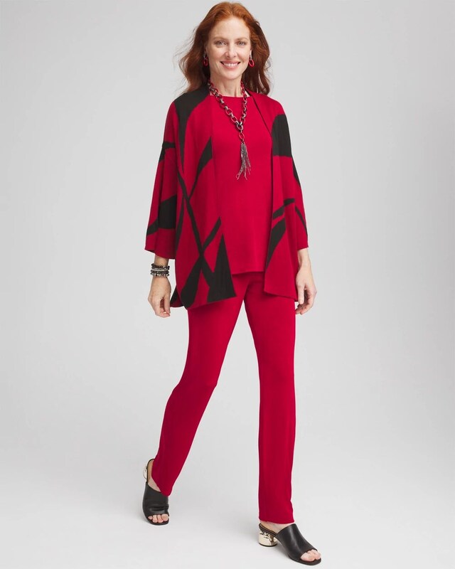 Travelers Jacquard Cardigan - image 2